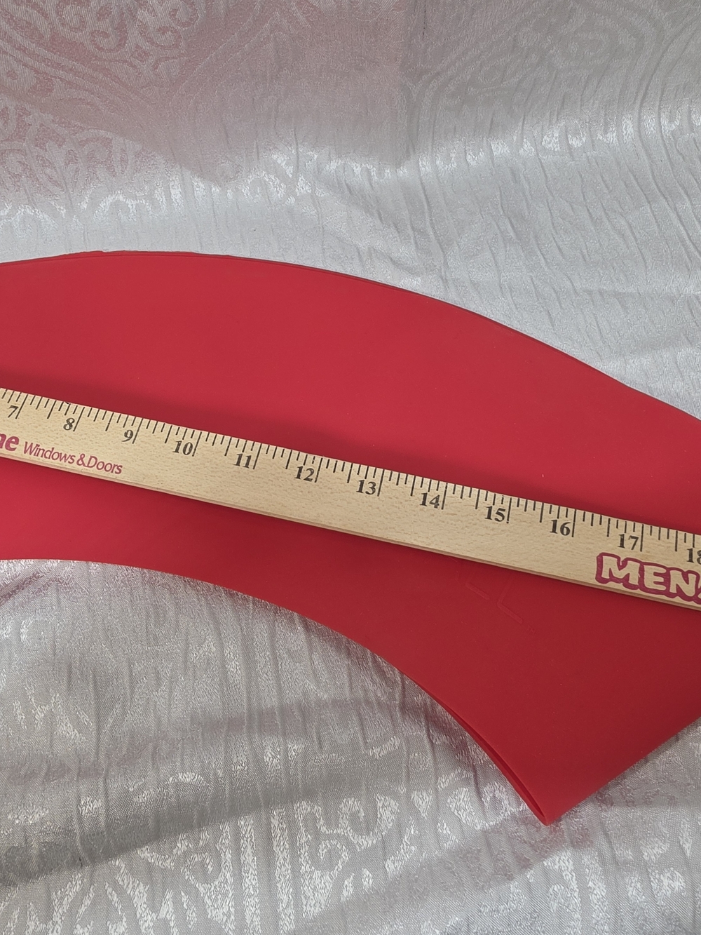 Frywall 10" Red Silicone Frywall - Splatter Protection - Picture 9 of 11